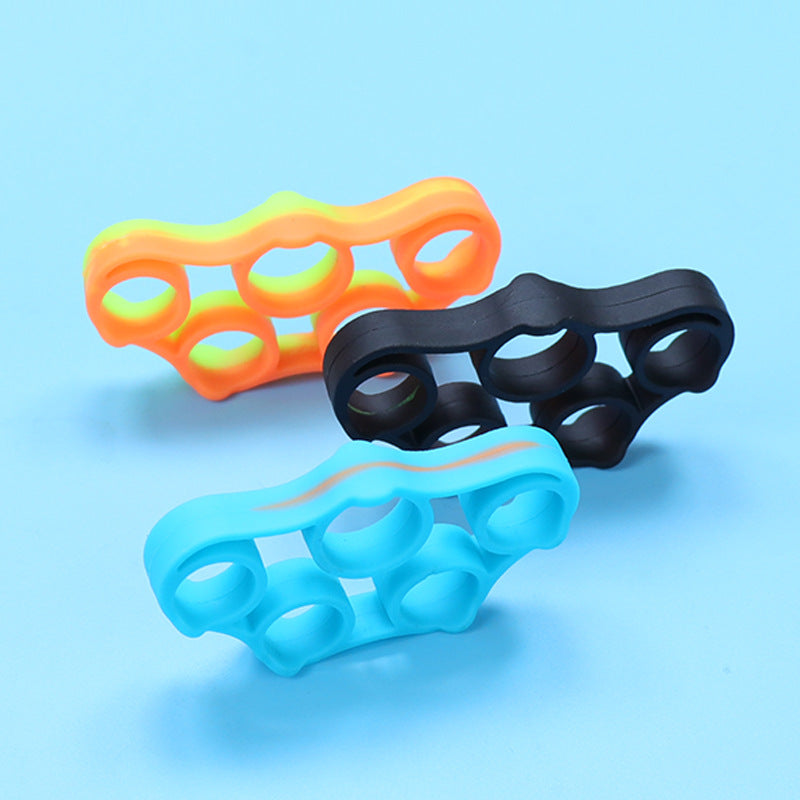 Silicone Grip Rehabilitation Ring, Rehabilitation Resistance Band, Five-Finger Trainer
